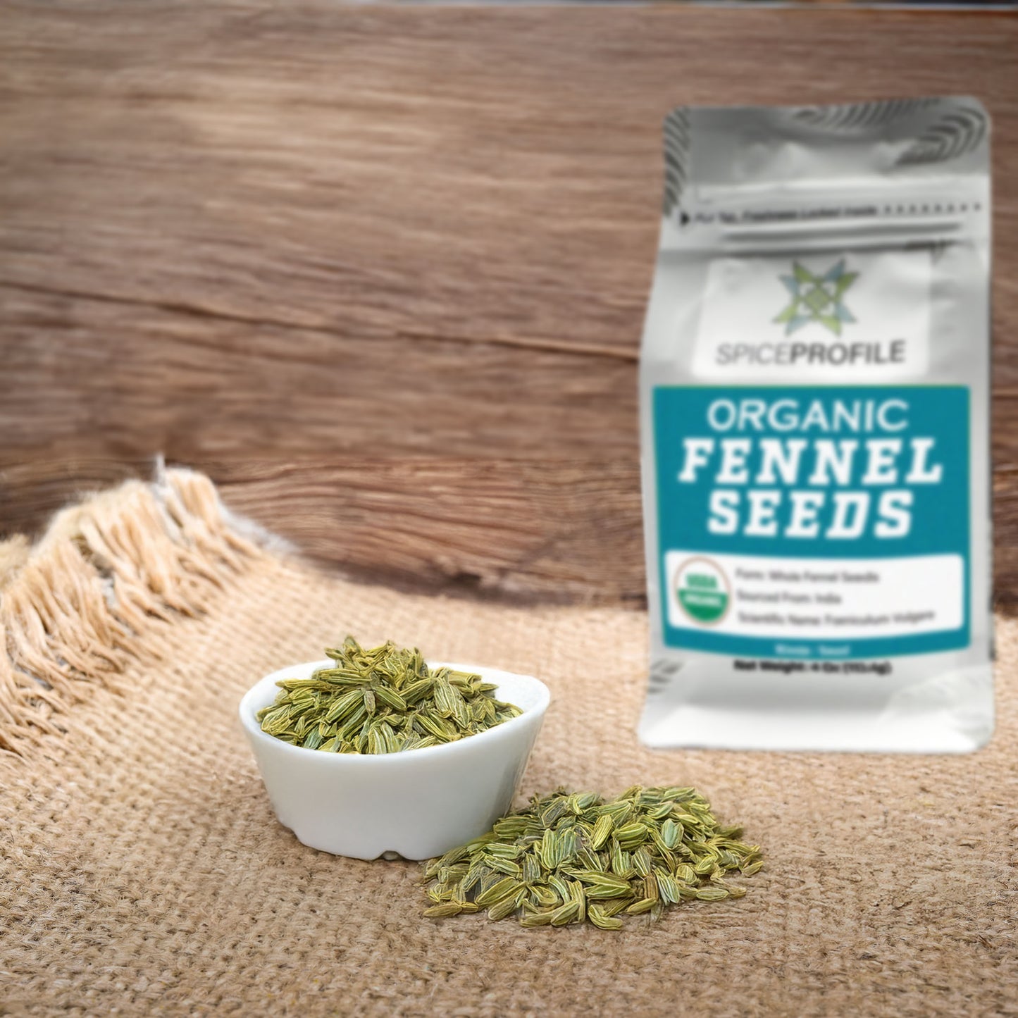 Organic Fennel Seeds | Saunf