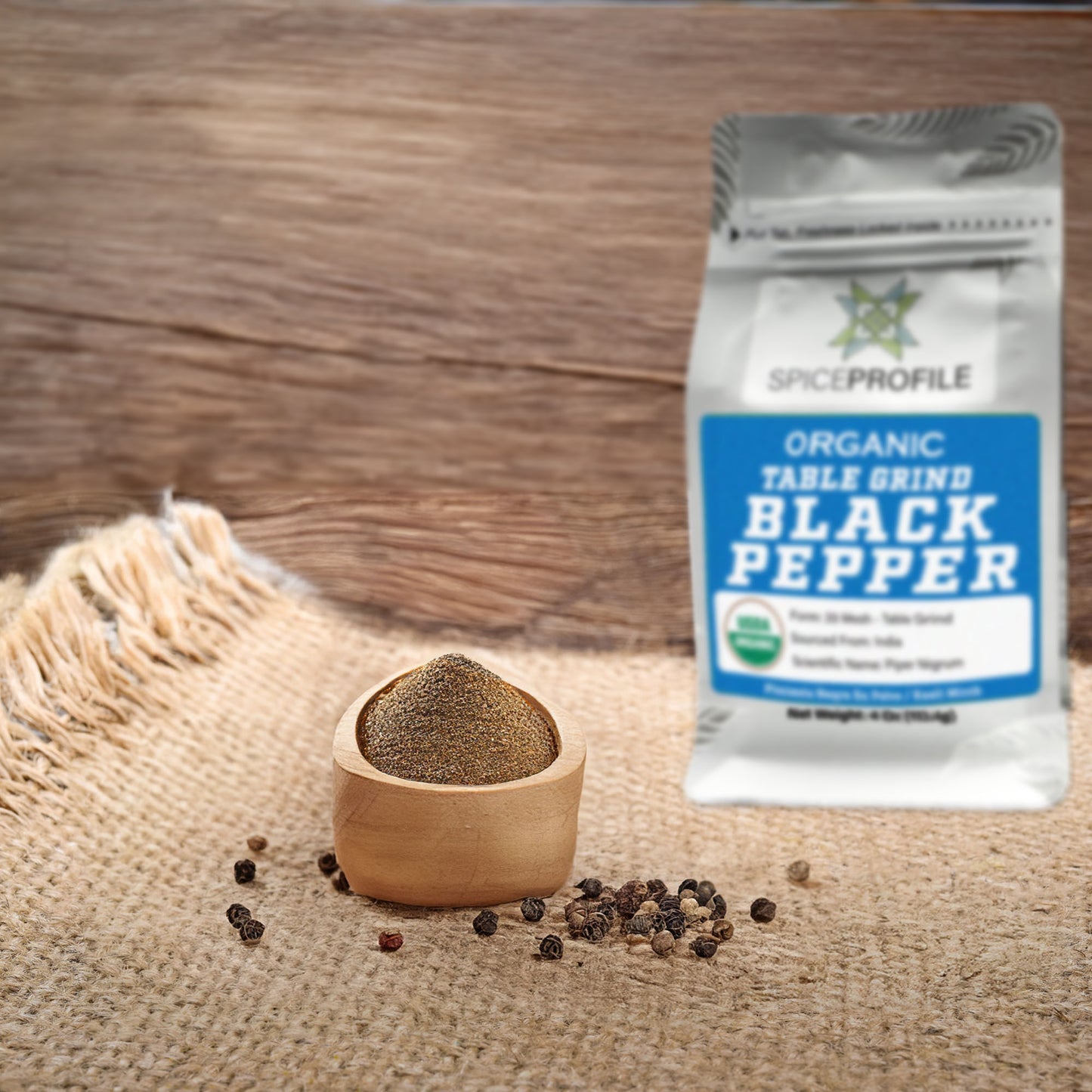Organic Table Grind Black Pepper | Kali Mirch Powder