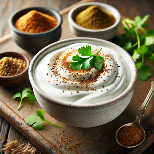 Amla Powder Yogurt Dip