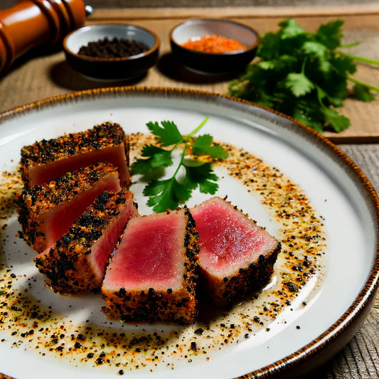 Black Pepper Crusted Tuna
