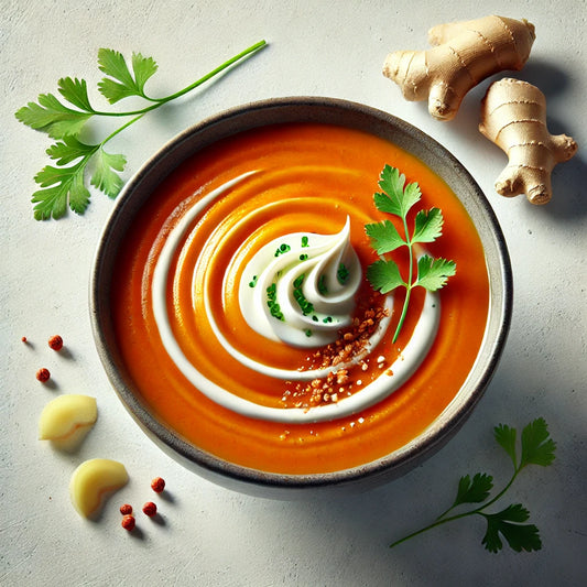 Ginger Spiced Carrot Soup