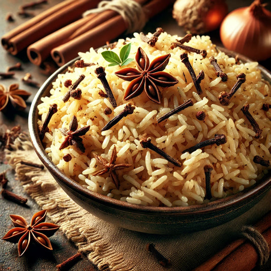 Clove Spiced Rice Pilaf