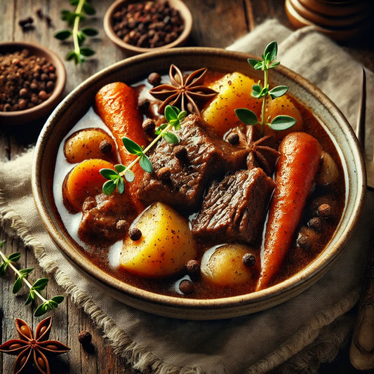 Beef Stew Spiced with Cloves