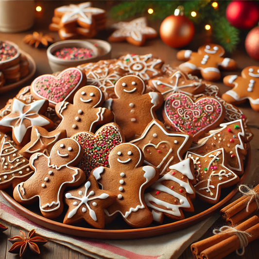 Clove Spiced Gingerbread Cookies