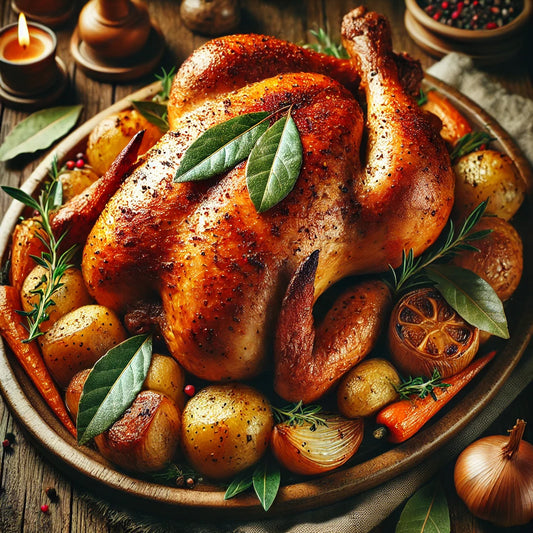 Bay Leaf Roasted Chicken