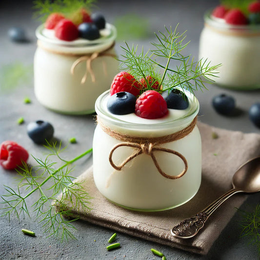 Fennel Seed Panna Cotta