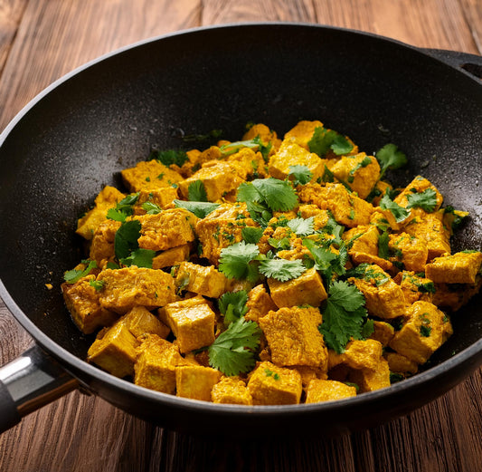 Turmeric Spiced Tofu Scrambles