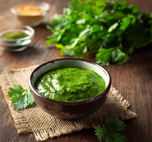 Wheatgrass Powder Cilantro Dressing