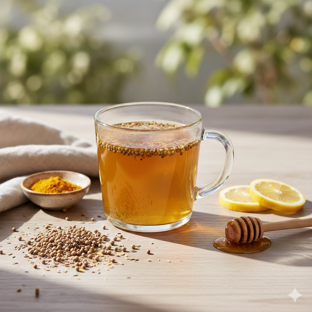 Spring Cumin-Coriander-Turmeric Detox Tea