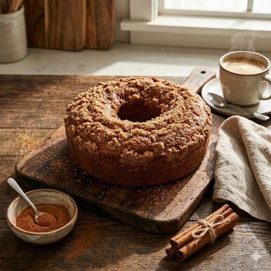 Nutmeg & Cinnamon Coffee Cake