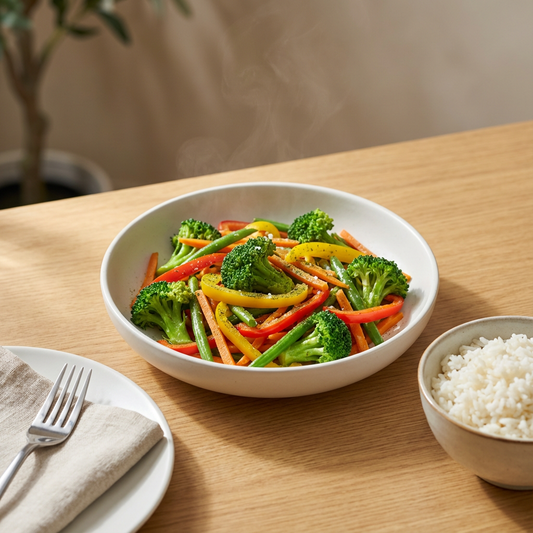Moringa-Spiced Vegetable Stir-Fry