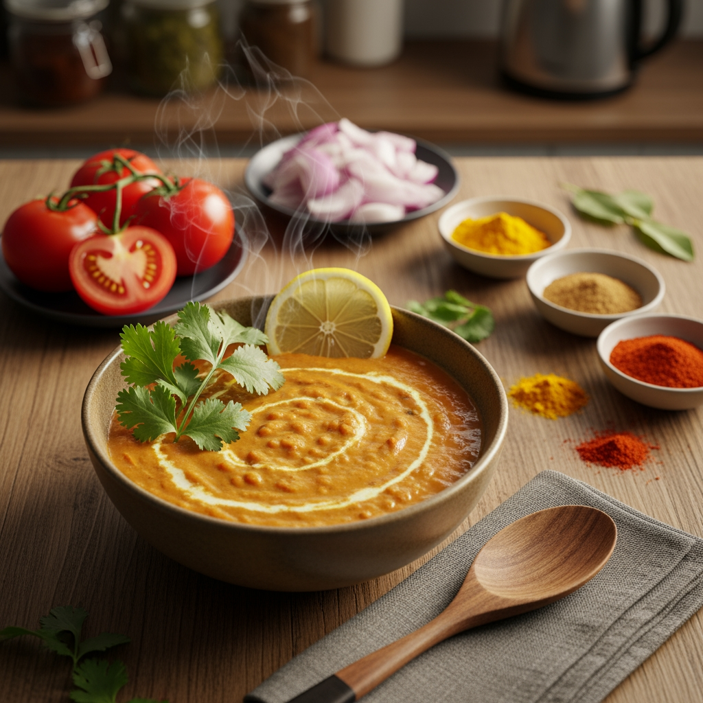 Tomato Lentil Curry