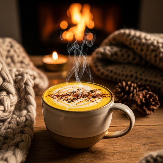 Golden Cocoa Turmeric Latte 