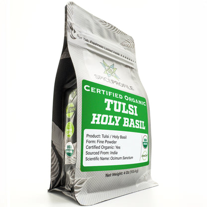 Organic Tulsi Leaves Powder | Holy Basil Powder