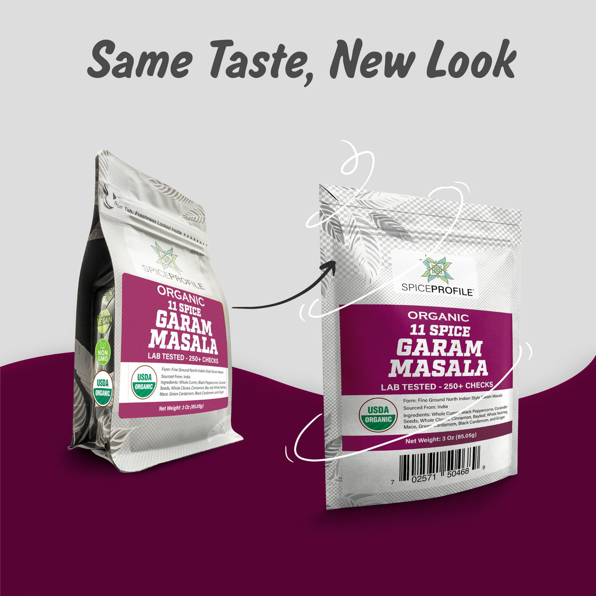 Spice Profile Organic Garam Masala | 3 oz | Lab Tested