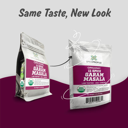 Spice Profile Organic Garam Masala | 3 oz | Lab Tested