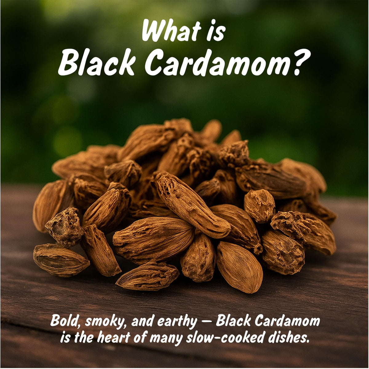 Spice Profile Organic Whole Black Cardamom | 2 oz | Lab Tested