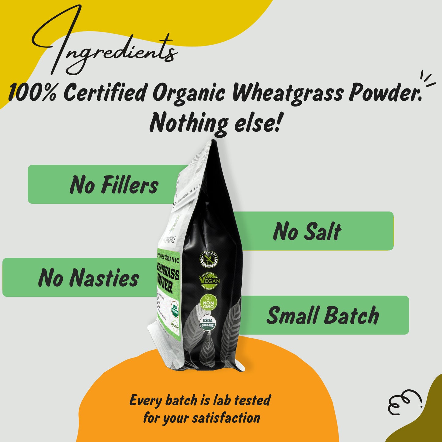 Organic Wheatgrass Powder