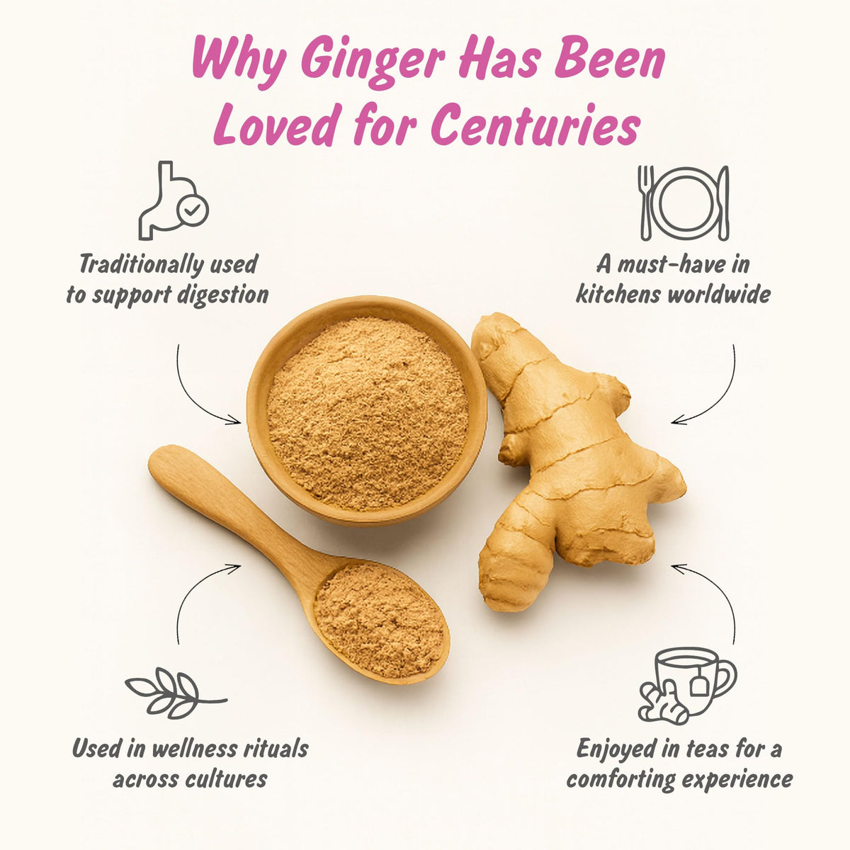 Spice Profile Organic Ground Ginger | 4 oz | Lab Tested
