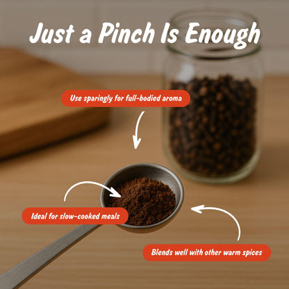 Spice Profile Organic Ground Cloves | 4 oz | Lab Tested