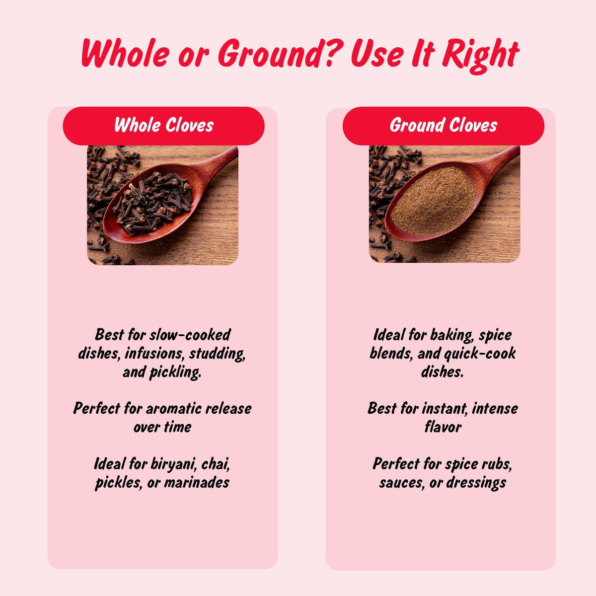 Spice Profile Organic Whole Cloves | 3.5 oz | Lab Tested