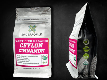 Organic Ceylon Cinnamon Powder | Dalchini Powder