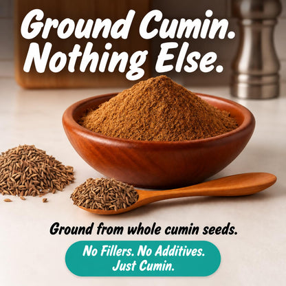 Spice Profile Organic Cumin Powder | 4 oz | Lab Tested