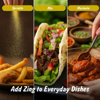 Spice Profile USDA Organic Amchur Powder, Lab Tested for Heavy Metals, Resealable 4oz Pouch, Amchur Powder, Polvo de Mango