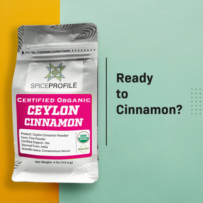 Organic Ceylon Cinnamon Powder | Dalchini Powder