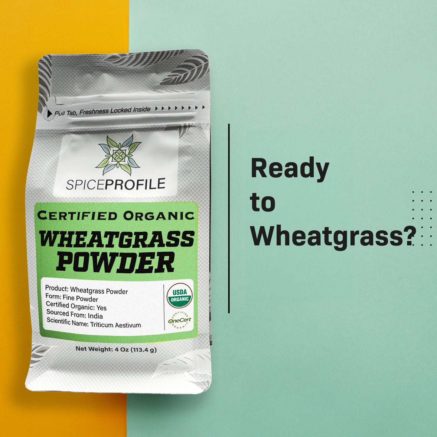 Organic Wheatgrass Powder