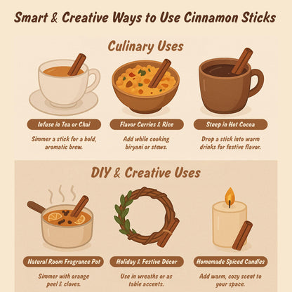 Spice Profile Organic Cassia Cinnamon Sticks | 3 oz | Lab Tested