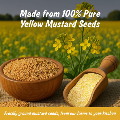 Spice Profile Organic Dry Mustard Powder | 4oz | Lab Tested