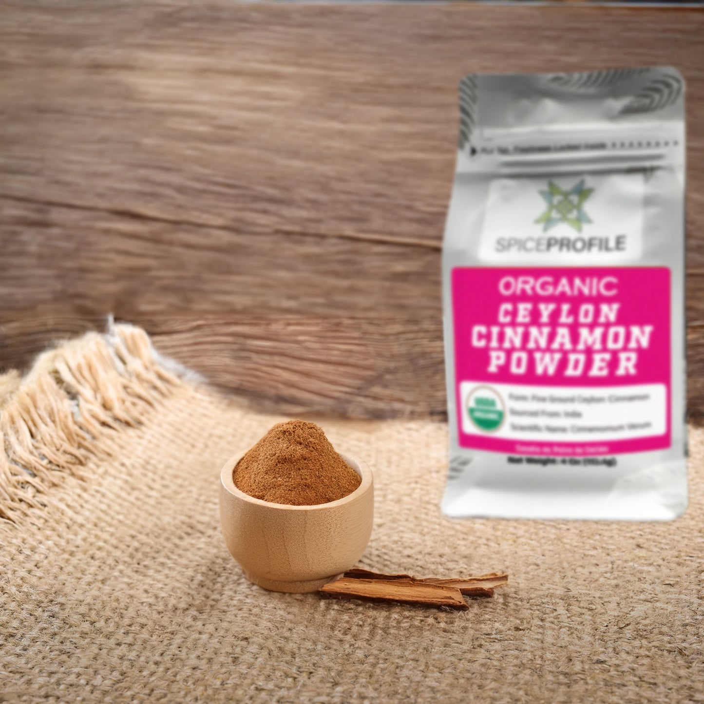 Organic Ceylon Cinnamon Powder | Dalchini Powder