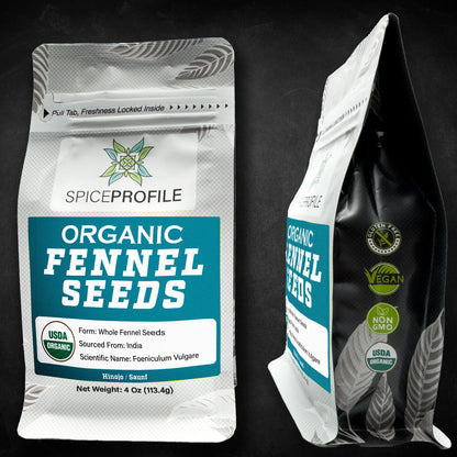 Organic Fennel Seeds | Saunf