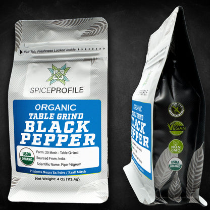 Organic Table Grind Black Pepper | Kali Mirch Powder