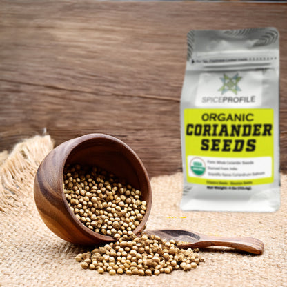 Organic Coriander Seeds (Whole) | Sabut Dhaniya