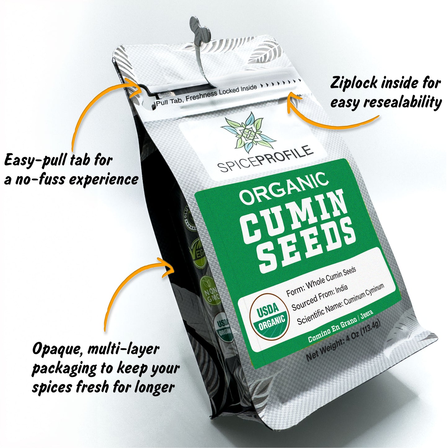Organic Cumin Seeds | Jeera Whole