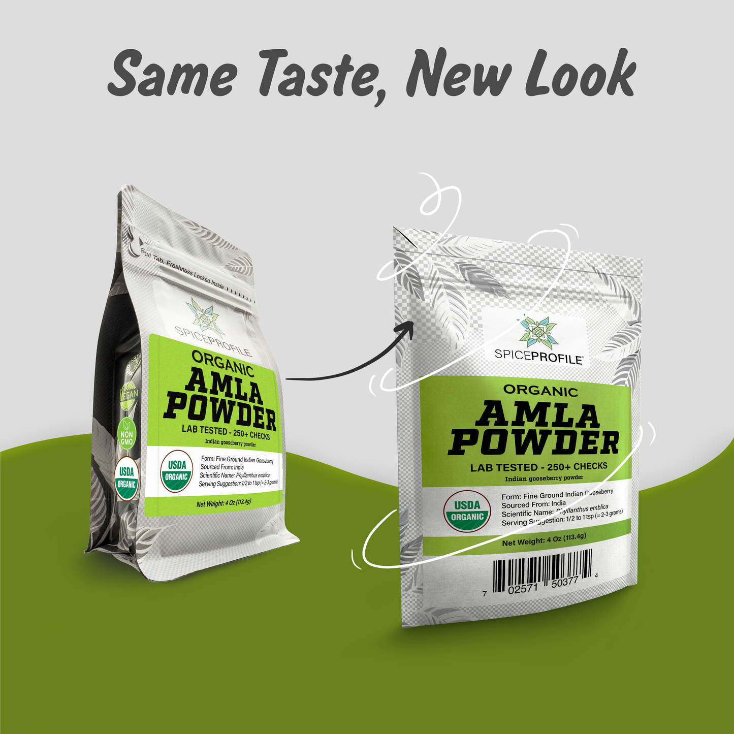 Spice Profile USDA Organic Amla Powder, Lab Tested for Heavy Metals, Resealable 4oz Pouch, Amalaki, Grosella Espinosa India