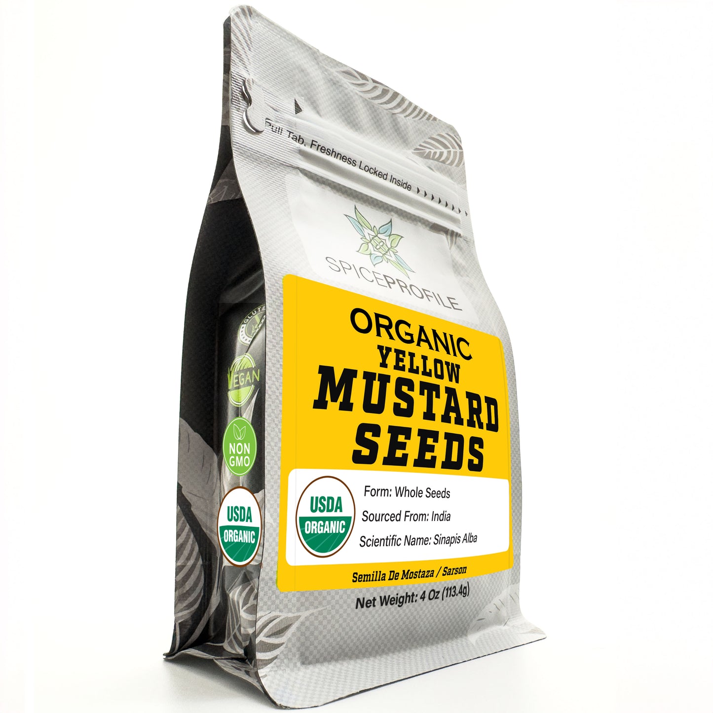 Organic Yellow Mustard Seeds | Peeli Sarson