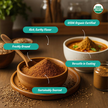 Organic Cumin Seeds Powder | Jeera Powder