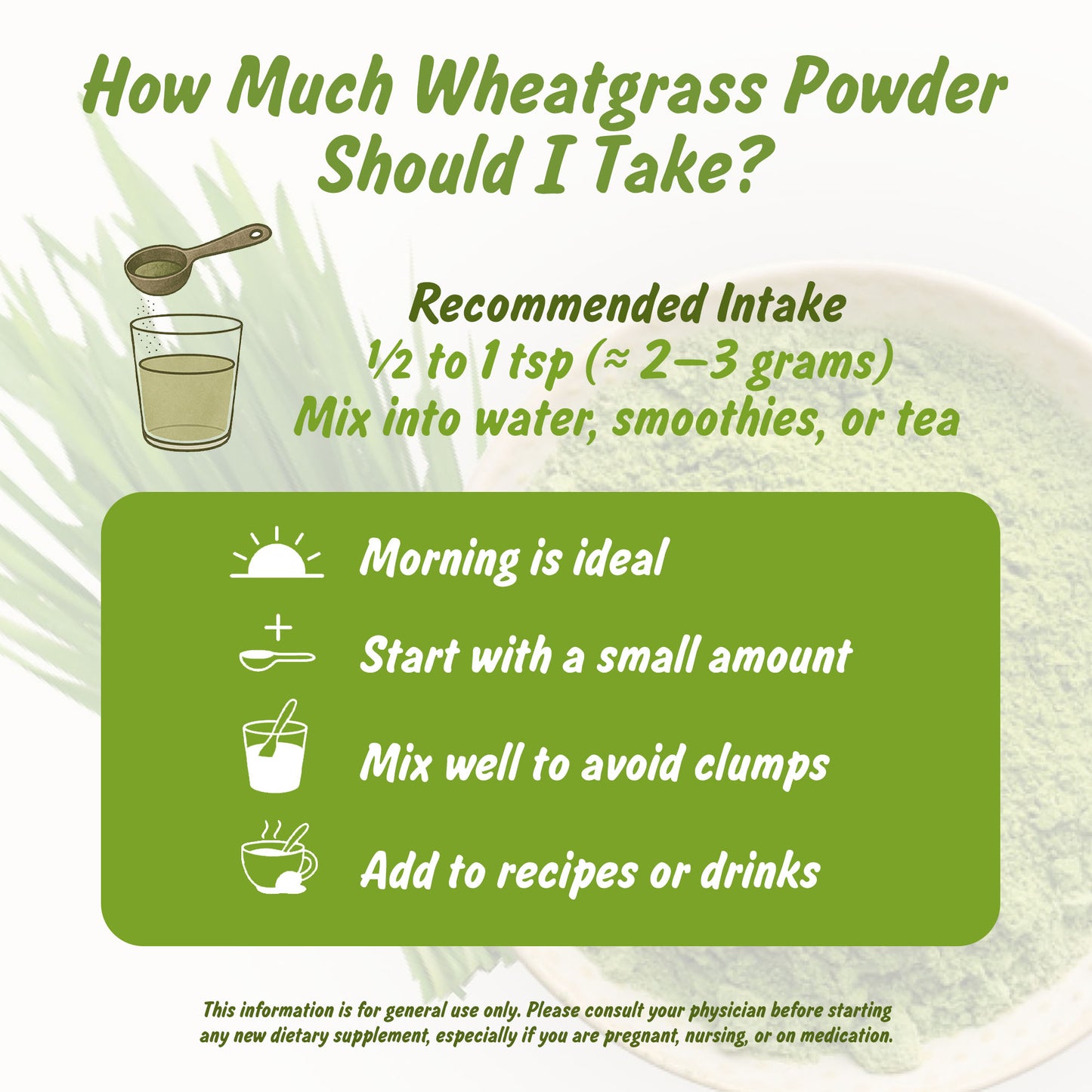 Organic Wheatgrass Powder | Ghehu ka Ghas