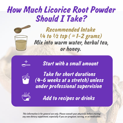 Organic Licorice Root Powder | Mulethi Powder