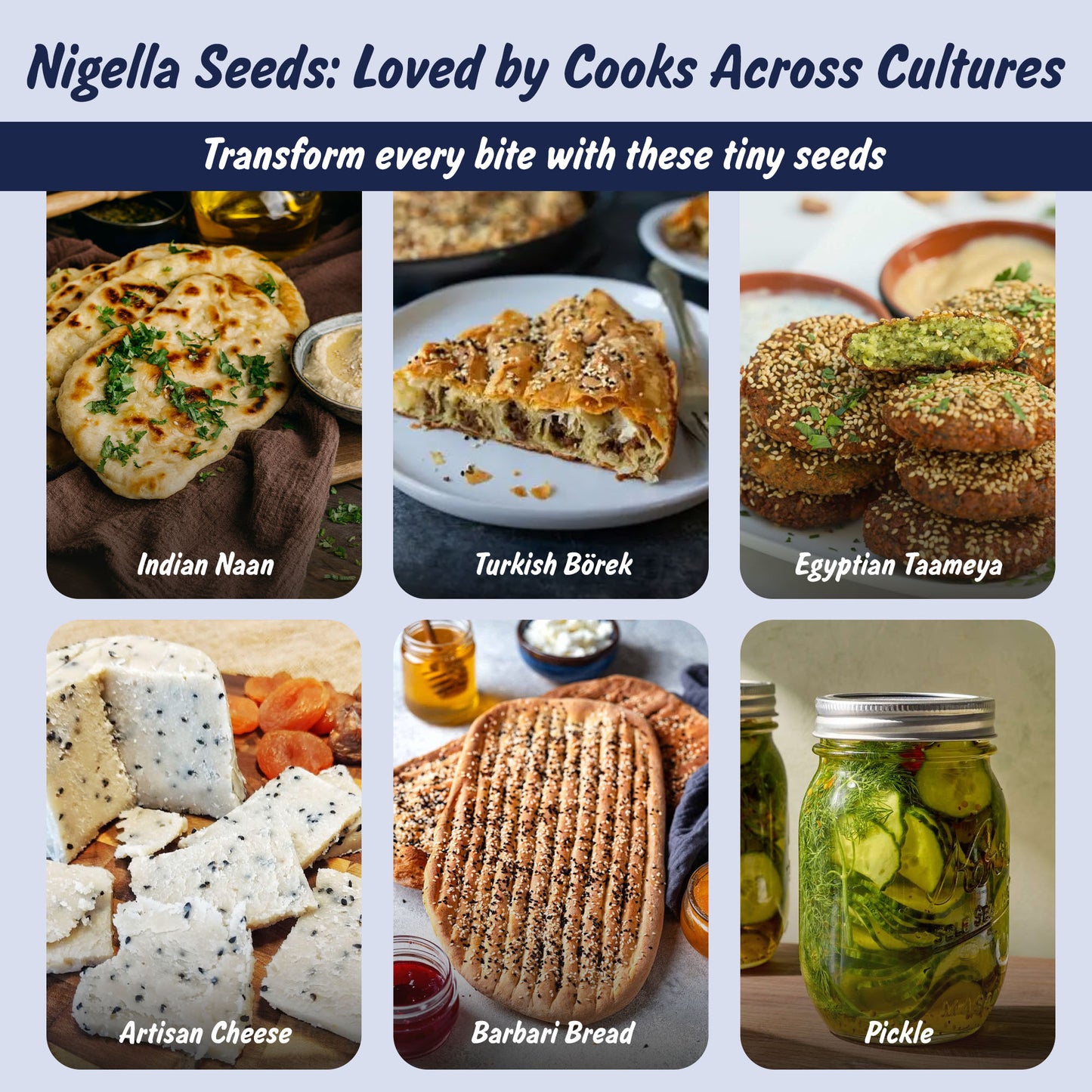Spice Profile USDA Organic Nigella Seeds, Lab Tested for Heavy Metals, Resealable 4 oz Pouch, Kalonji, Semillas de Nigella