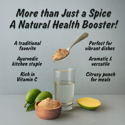 Spice Profile USDA Organic Amchur Powder, Lab Tested for Heavy Metals, Resealable 4oz Pouch, Amchur Powder, Polvo de Mango
