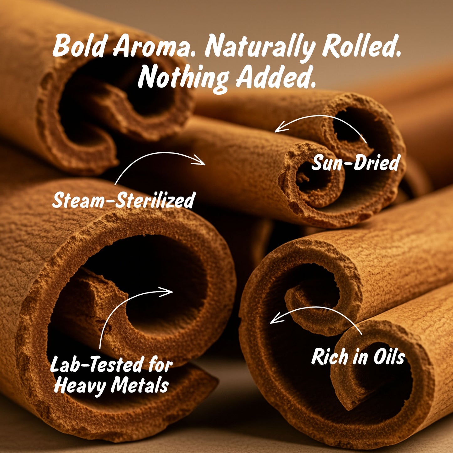Spice Profile USDA Organic Cassia Cinnamon Sticks, Lab Tested for Heavy Metals, Resealable 3 oz Pouch, Sabut Dalchini, Canela En Rama