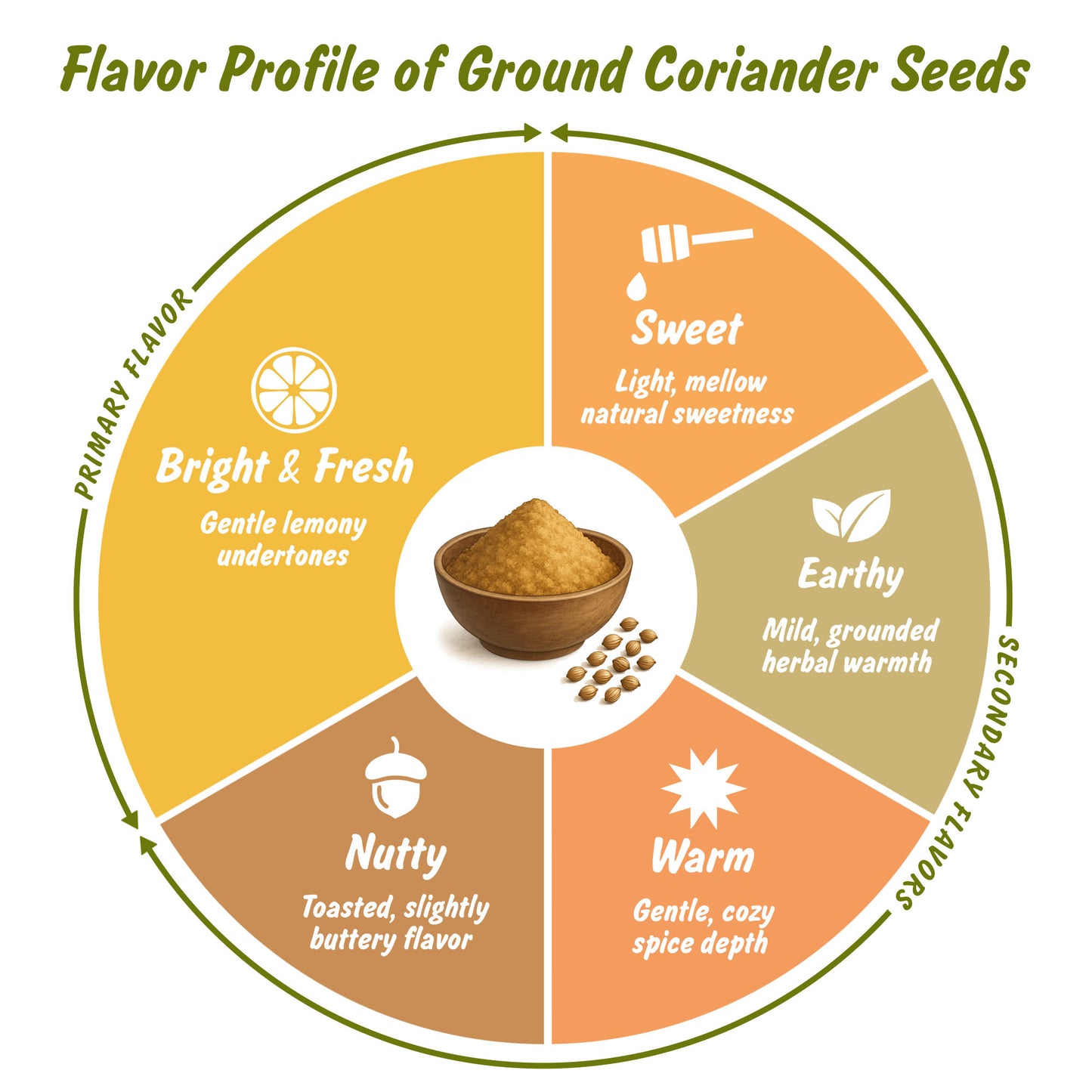 USDA Organic Coriander Powder (4 oz) – Spice Profile Freshly Ground Dhaniya & Cilantro Molido, Lab Tested for Purity