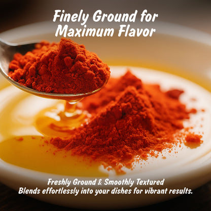Spice Profile USDA Organic Low Heat Kashmiri Chili Powder, 4 oz, Lab Tested for Heavy Metals, Milder than Deggi Mirch Chilli, Chile rojo de Cachemira en polvo