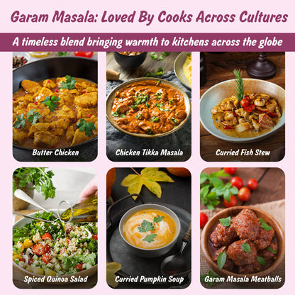 Spice Profile USDA Organic 11-Spice Garam Masala, 3 oz, Lab Tested for Heavy Metals, Salt Free, North Indian Style