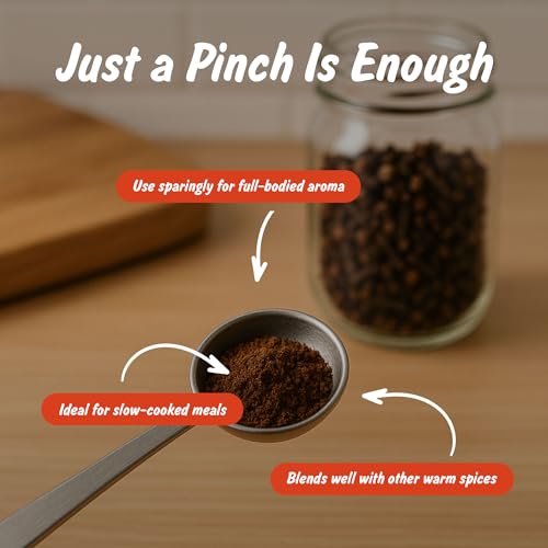 Spice Profile Organic Ground Cloves | 8 oz | Lab Tested