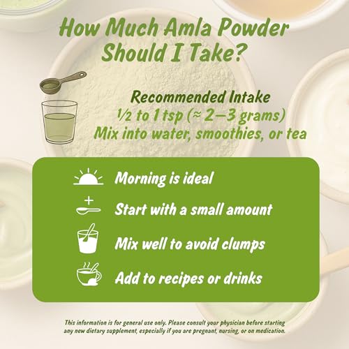 Spice Profile USDA Organic Amla Powder, Lab Tested for Heavy Metals, Resealable 4oz Pouch, Amalaki, Grosella Espinosa India